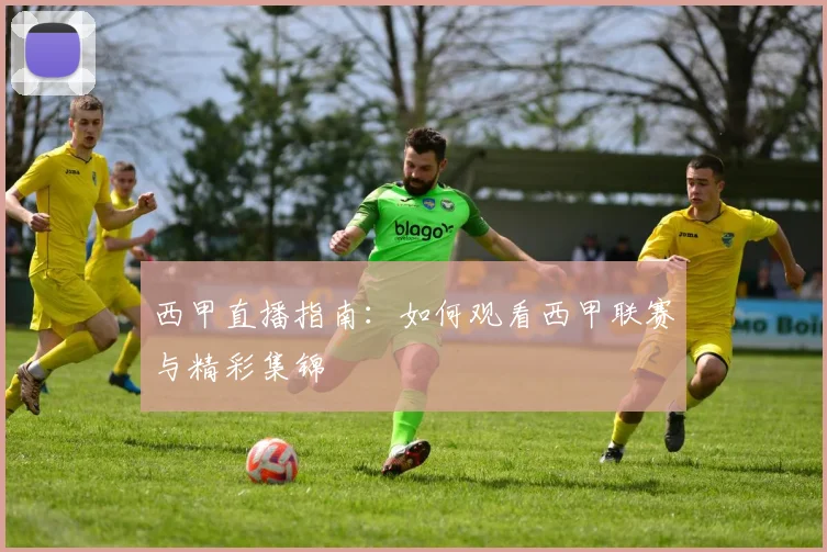 西甲直播指南:如何观看西甲联赛与精彩集锦